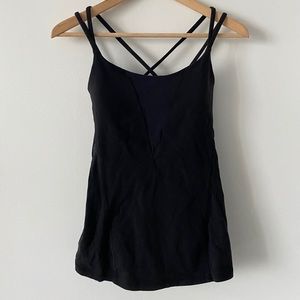 Lululemon Top with Built in Bra - Size 8
